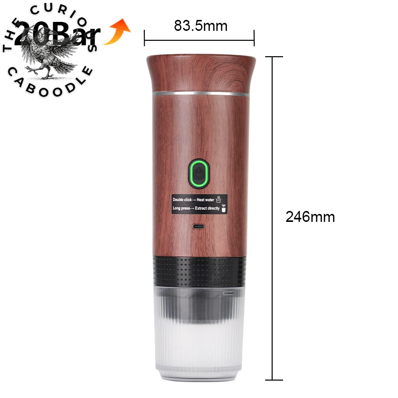 Portable Wireless Electric Espresso Coffee Machine