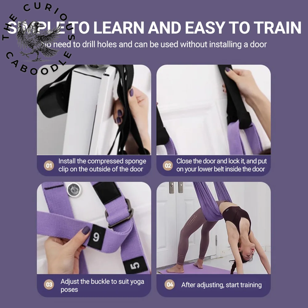 Aerial Yoga Strap and Pull Rope for Women