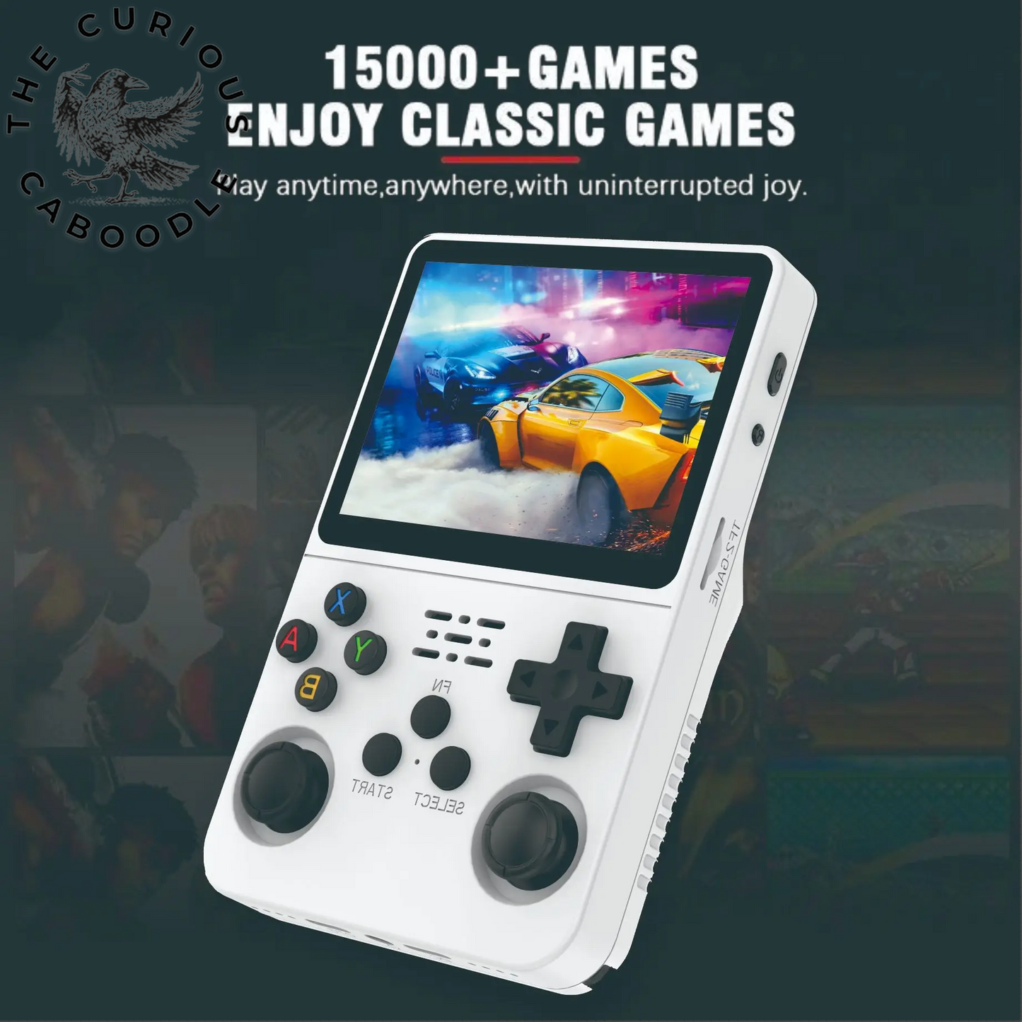 Retro R36S Handheld Video Game Console with 3.5-Inch IPS Screen
