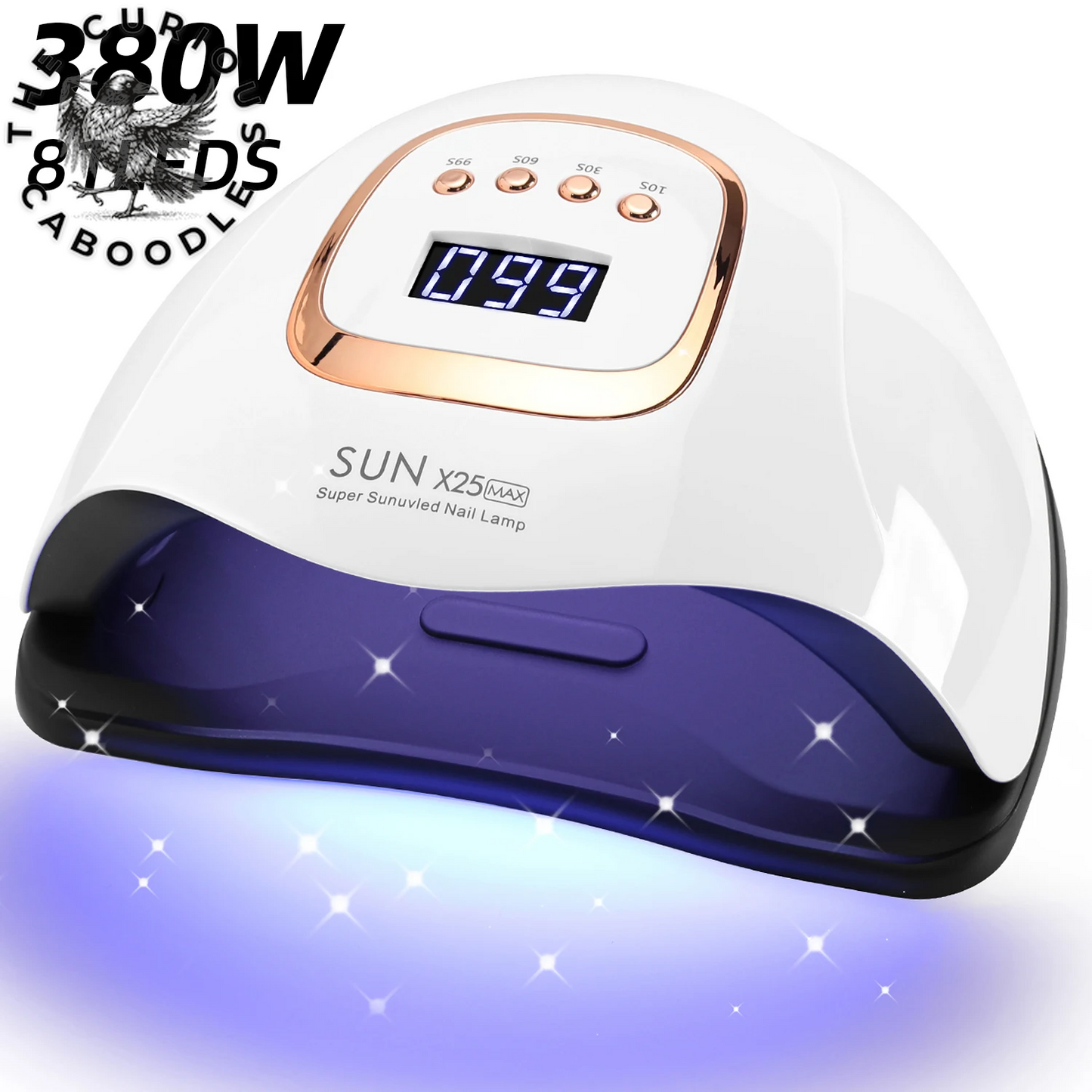 Professional LED UV Nail Dryer with 4 Timer Settings and Auto Sensor for Gel Polish Application