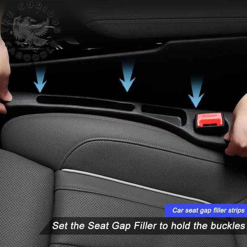 2-Pack Car Seat Gap Filler with Storage Slot