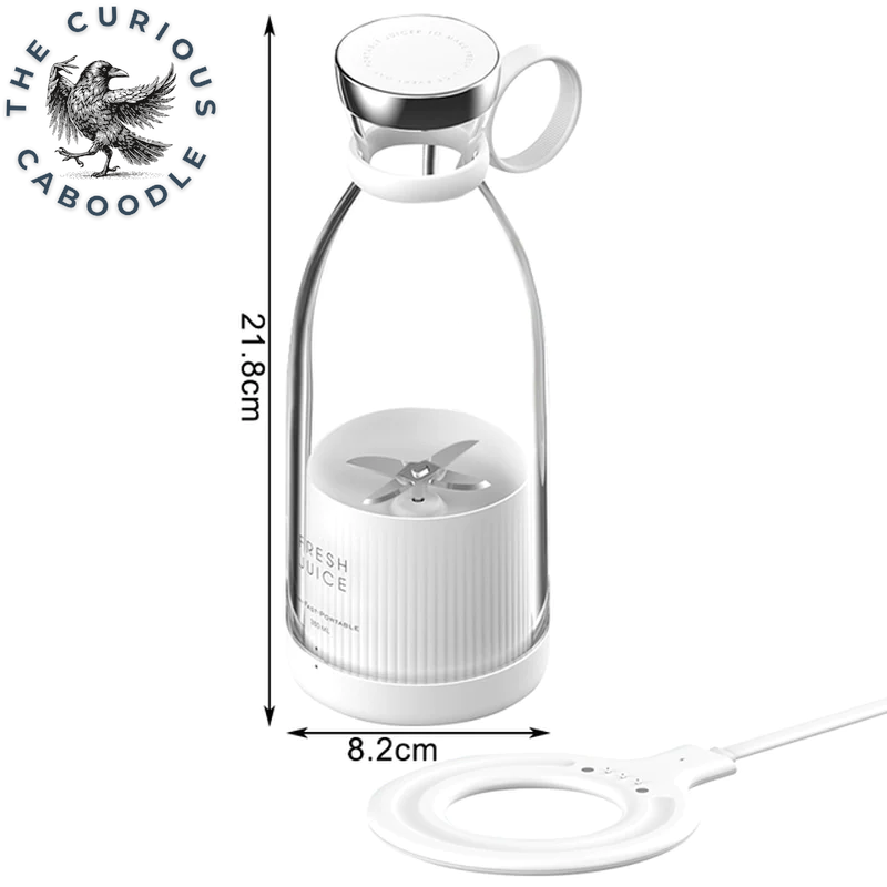 Portable Electric Juicer Blender - USB Mini Fruit Mixer and Extractor for Milkshakes and Juices
