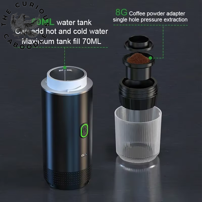 Portable Wireless Electric Espresso Coffee Machine
