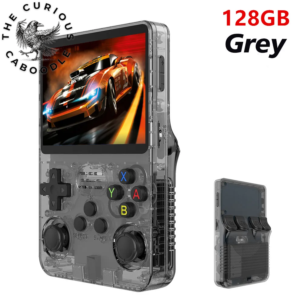 Retro R36S Handheld Video Game Console with 3.5-Inch IPS Screen