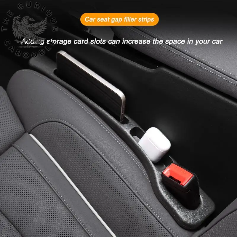 2-Pack Car Seat Gap Filler with Storage Slot