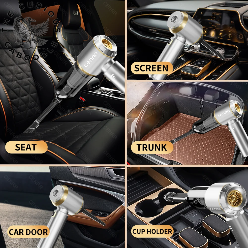 Cordless Mini Car Vacuum Cleaner
