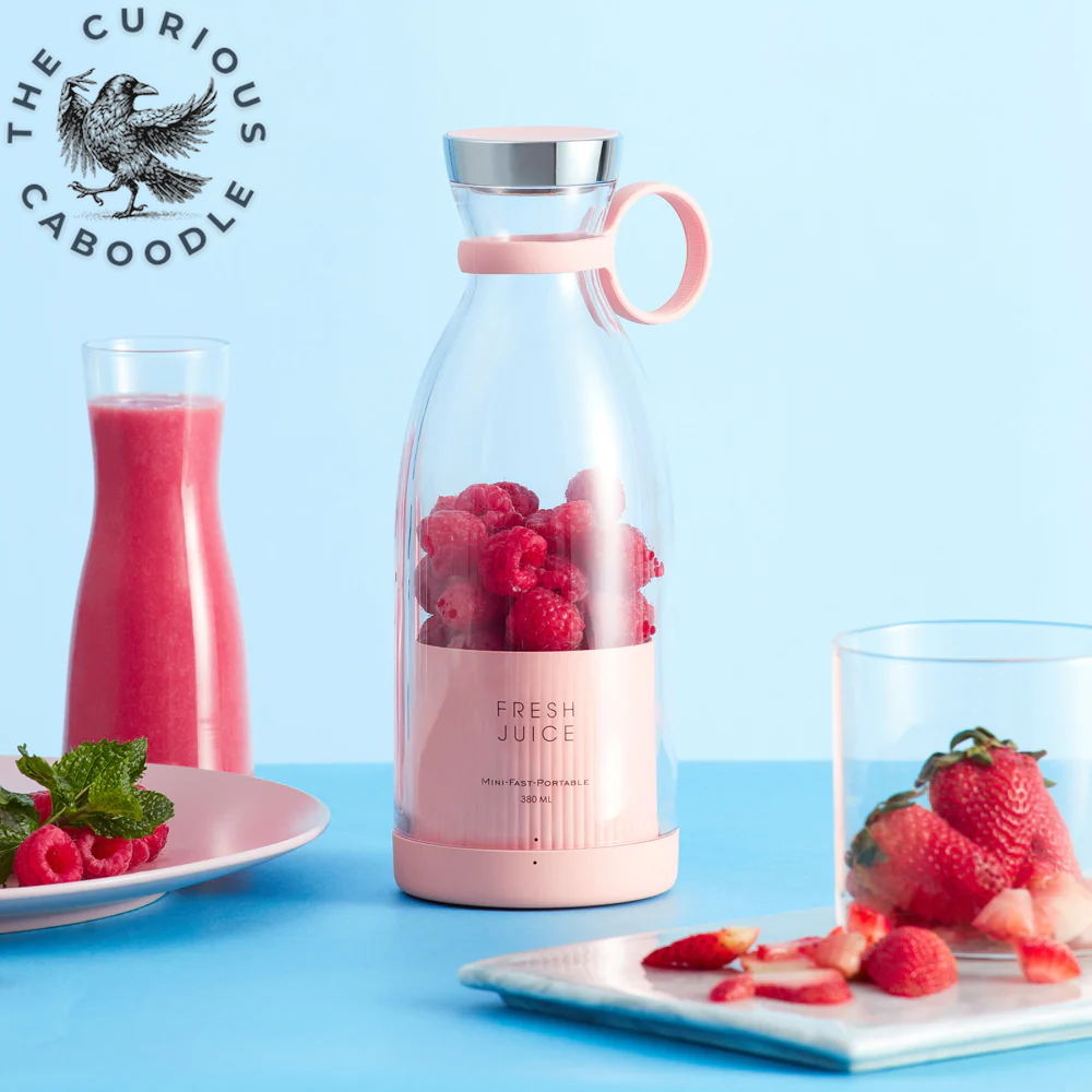Portable Electric Juicer Blender - USB Mini Fruit Mixer and Extractor for Milkshakes and Juices