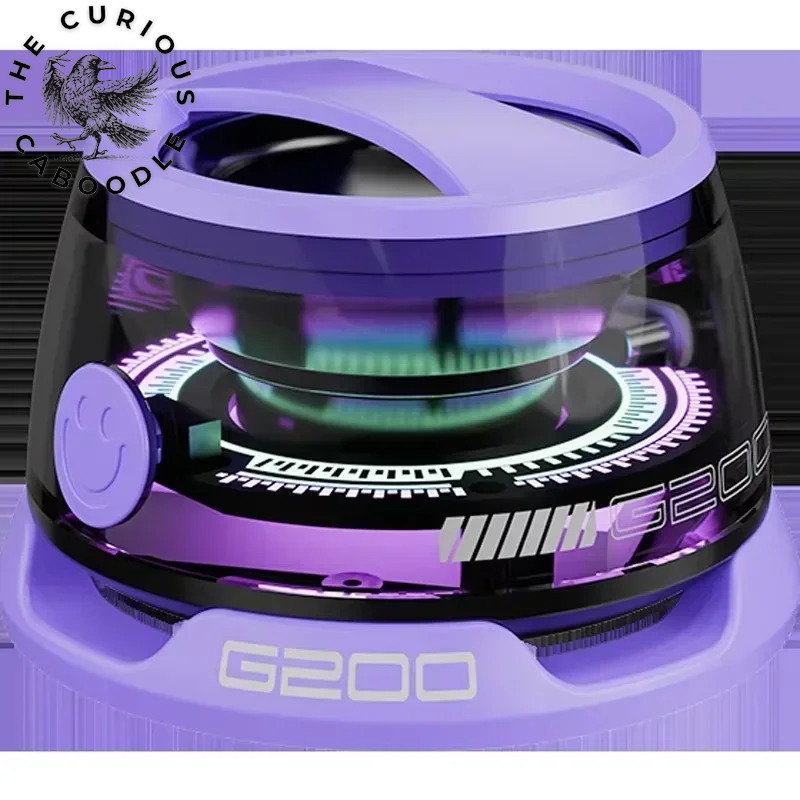 Portable Bluetooth Speaker G200 with RGB Lighting & Magnetic Design
