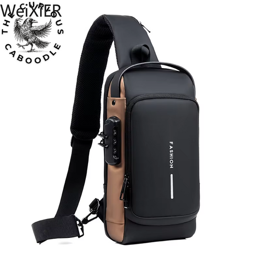 Multifunctional Anti-Theft USB Shoulder Bag