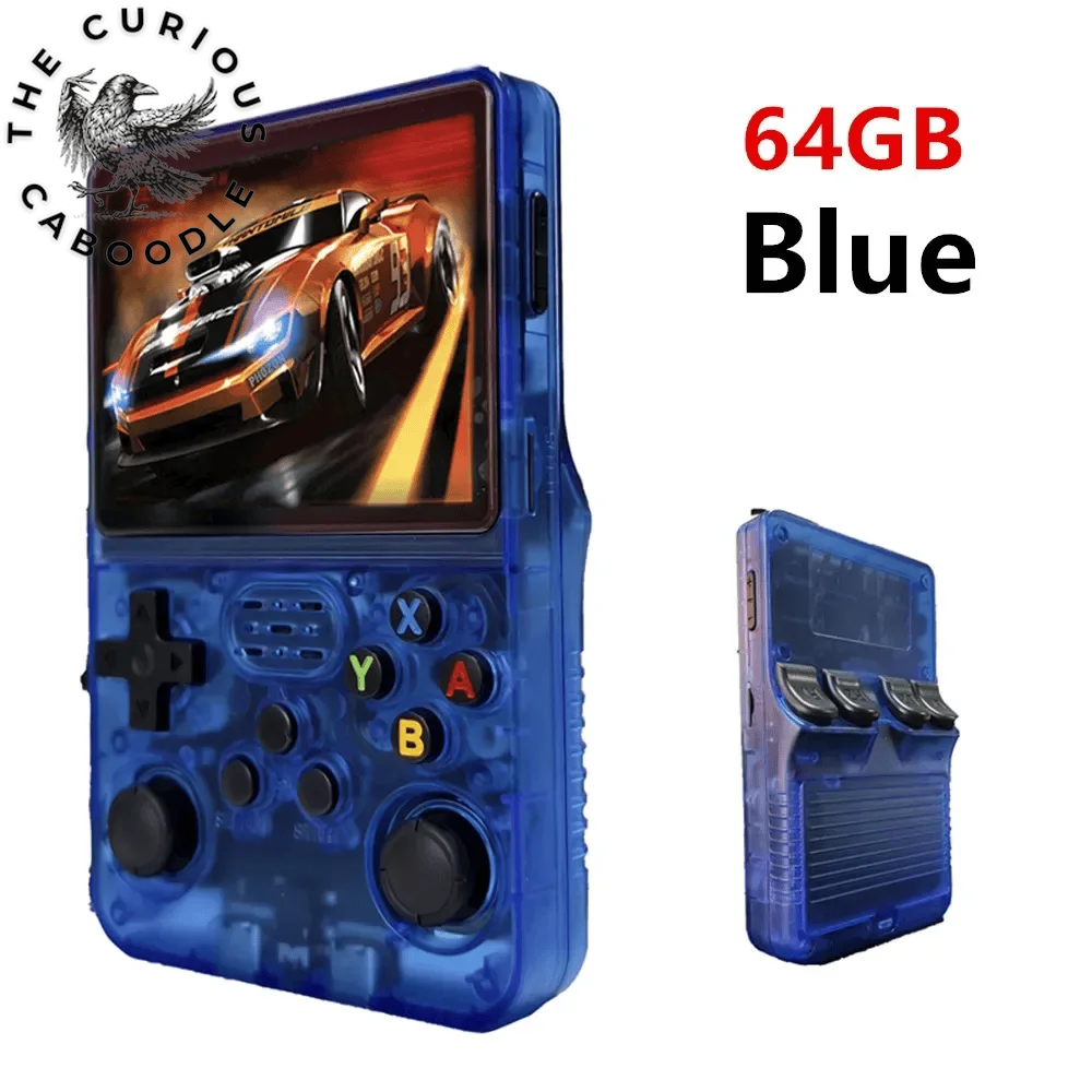 Retro R36S Handheld Video Game Console with 3.5-Inch IPS Screen