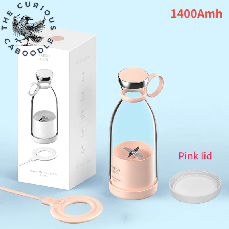 Portable Electric Juicer Blender - USB Mini Fruit Mixer and Extractor for Milkshakes and Juices