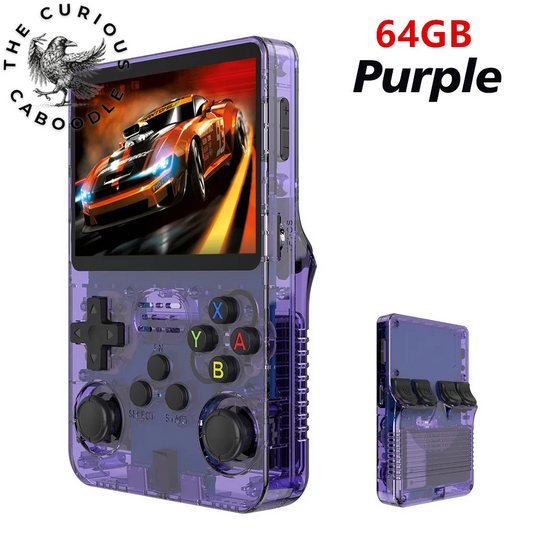 Retro R36S Handheld Video Game Console with 3.5-Inch IPS Screen