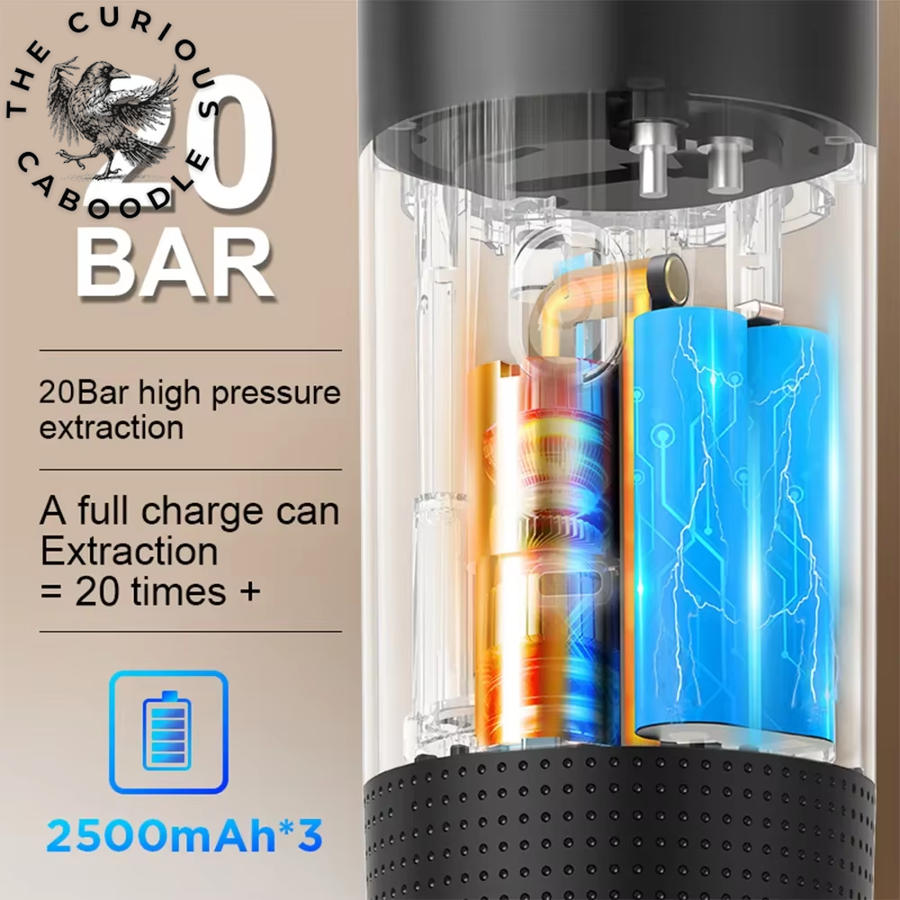 Portable Wireless Electric Espresso Coffee Machine