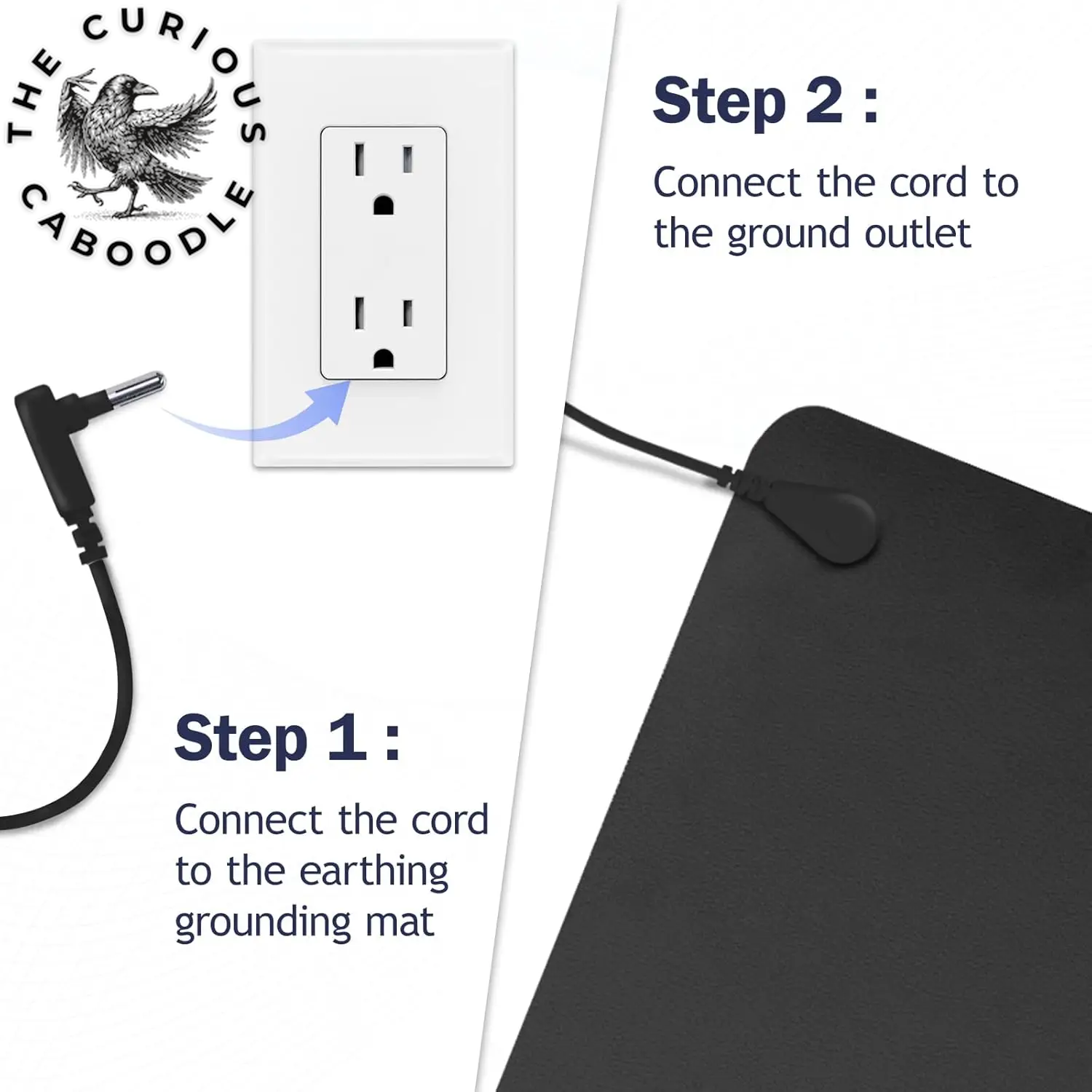 Grounding Mat for Enhanced Sleep, Energy, Pain Relief & Improved Circulation