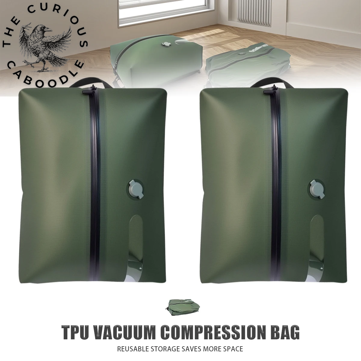 Vacuum Compression Storage Bags for Travel