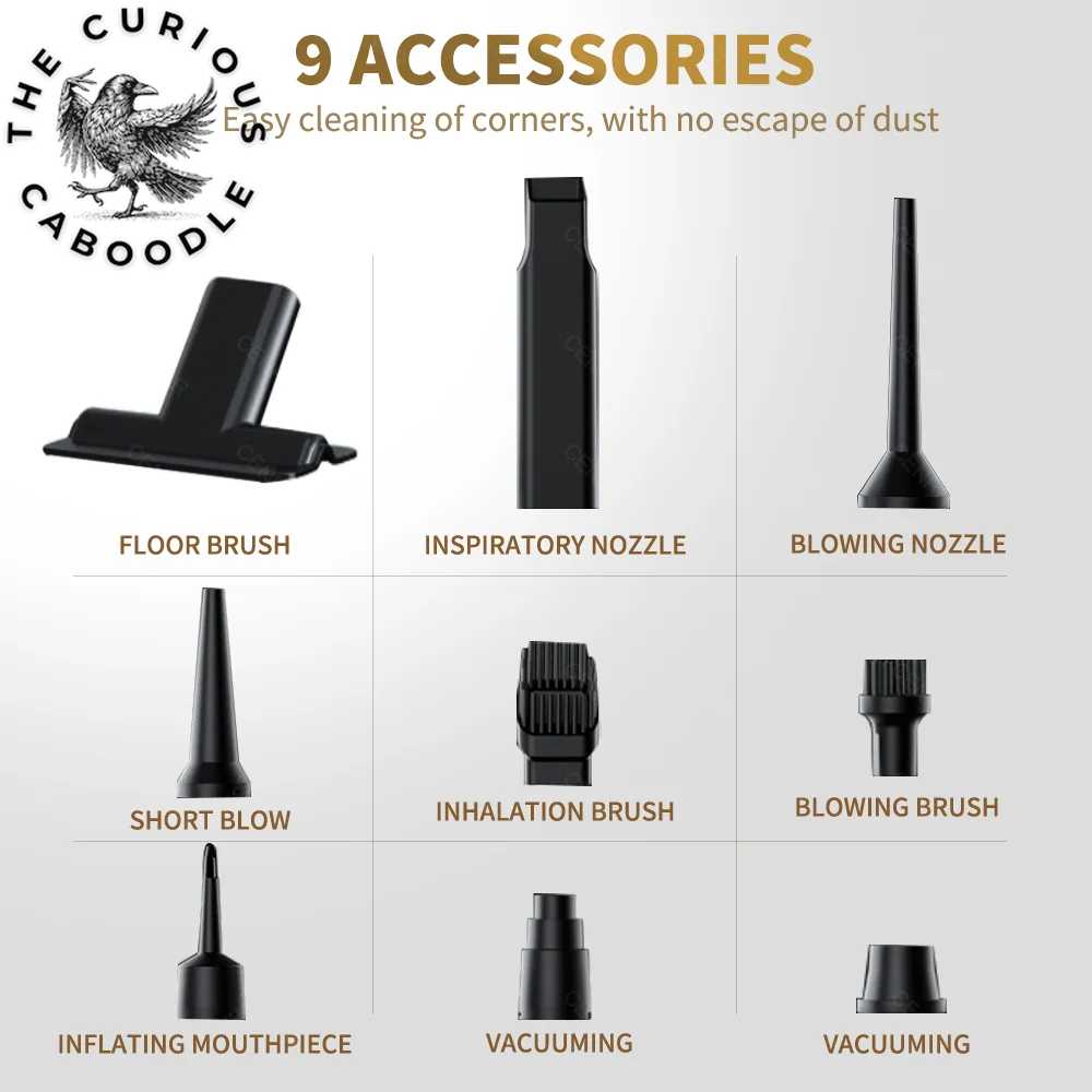 Cordless Mini Car Vacuum Cleaner