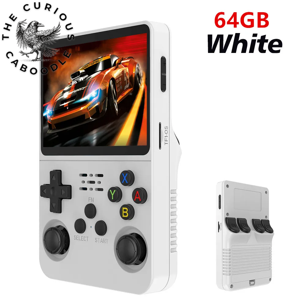 Retro R36S Handheld Video Game Console with 3.5-Inch IPS Screen