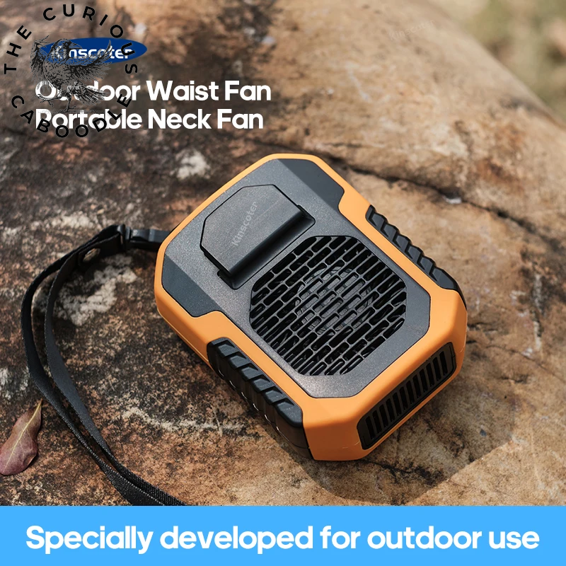 6000mAh Rechargeable Hanging Neck & Waist Fan